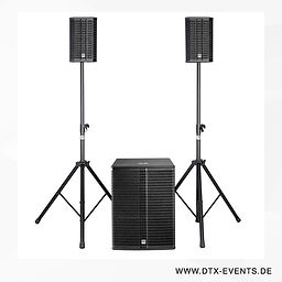 Professioneller PA-Anlagen Verleih für Ihren perfekten Sound