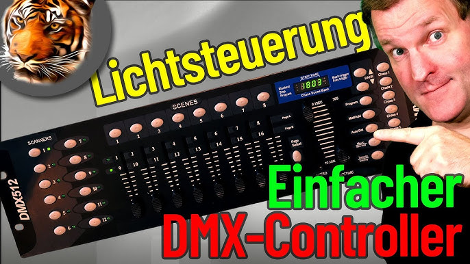 Meisterhaftes Lichtdesign: Die Kunst der DMX Lichttechnik