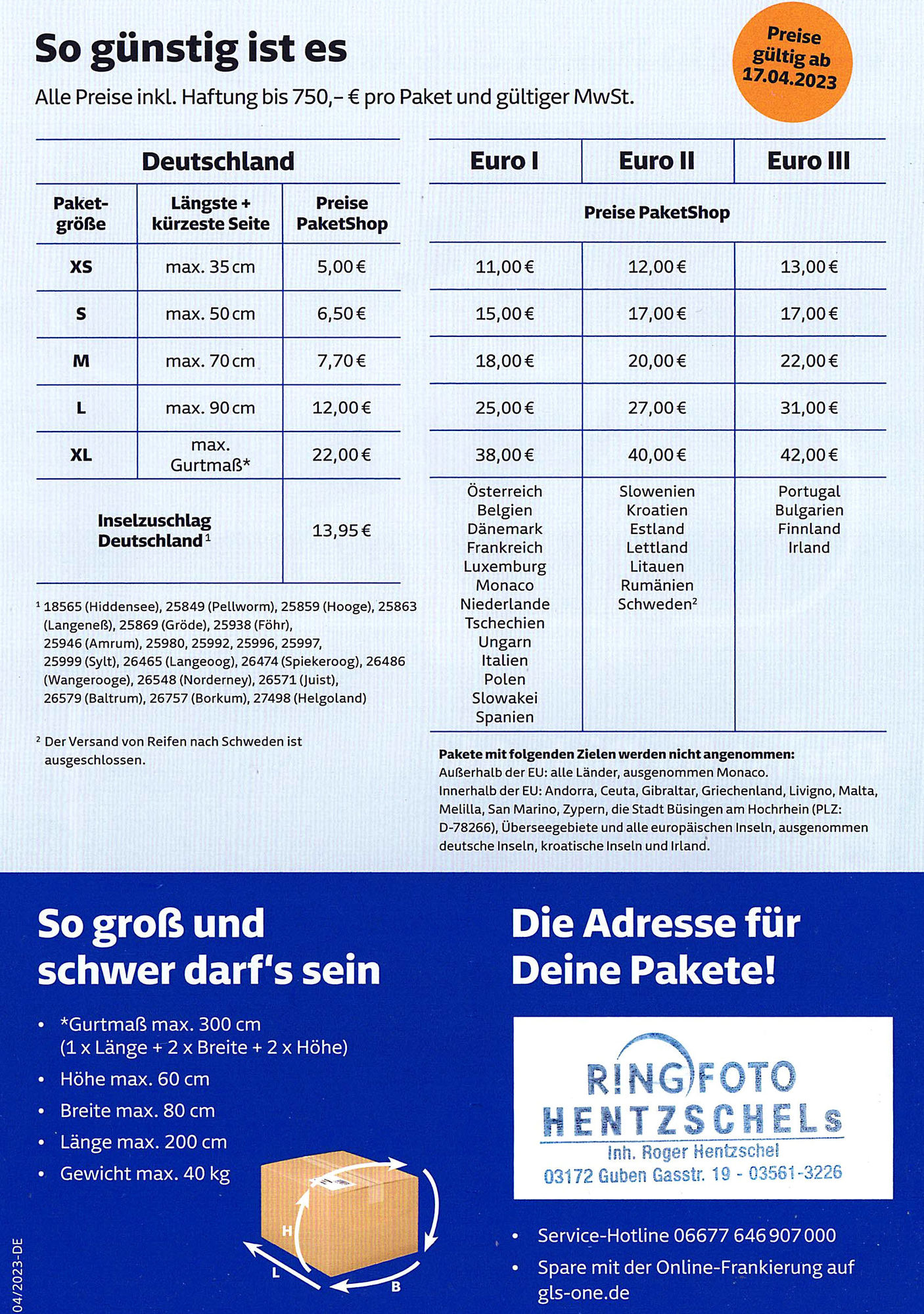 Profitieren Sie von attraktiven Paketpreisen für Ihr nächstes Einkaufserlebnis